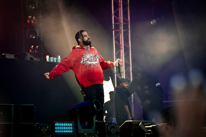 2023-08-04 - French Montana från Big Slap, Malmö