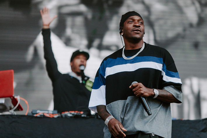 2023-08-11 - Pusha T från Way Out West, Göteborg