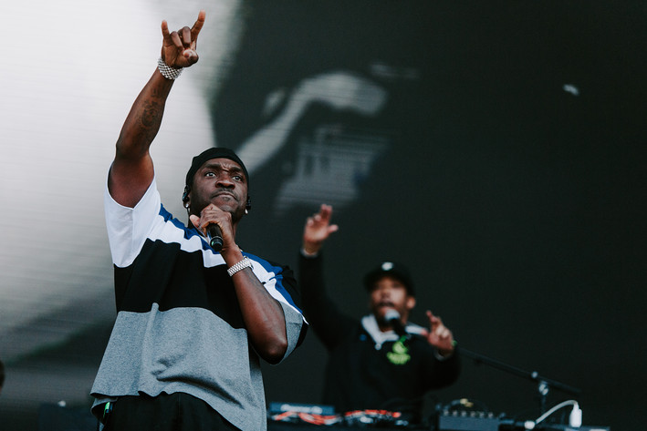 2023-08-11 - Pusha T från Way Out West, Göteborg