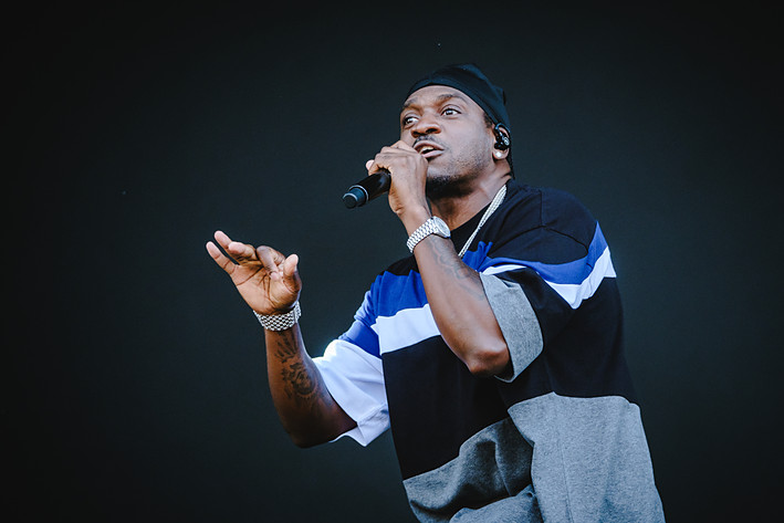 2023-08-11 - Pusha T från Way Out West, Göteborg