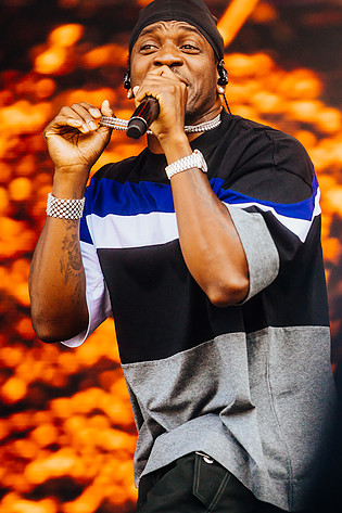 2023-08-11 - Pusha T från Way Out West, Göteborg