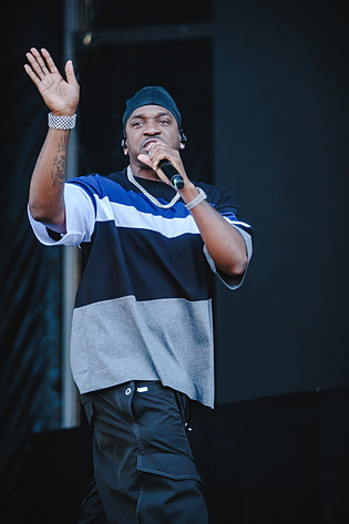 2023-08-11 - Pusha T från Way Out West, Göteborg