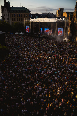 2023-08-18 - Hooja från Malmöfestivalen, Malmö
