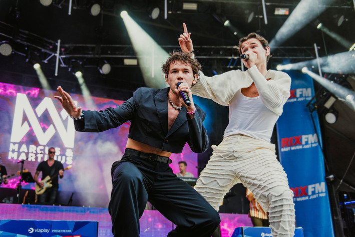 2023-08-16 - Marcus & Martinus från Gustav Adolfs torg, Stockholm