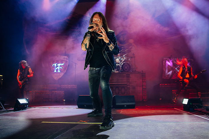 2023-09-09 - Hammerfall från Partille Arena, Partille
