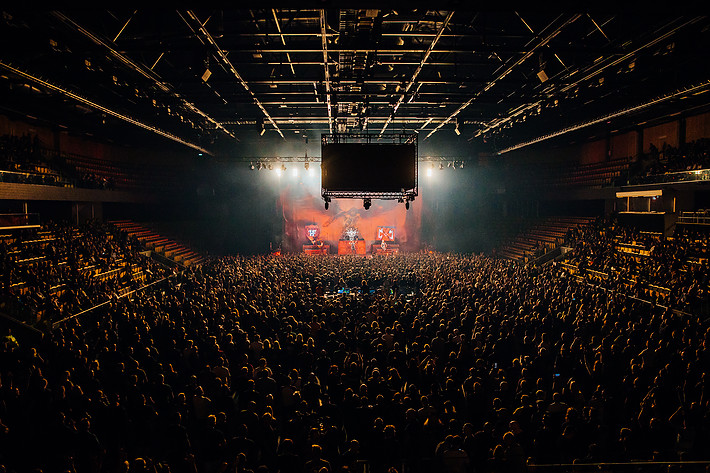 2023-09-09 - Hammerfall från Partille Arena, Partille