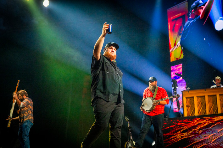 2023-10-01 - Luke Combs från Avicii Arena, Stockholm