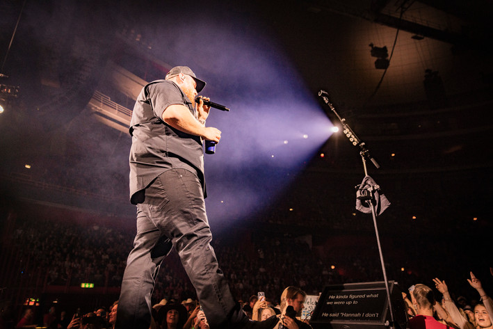 2023-10-01 - Luke Combs från Avicii Arena, Stockholm
