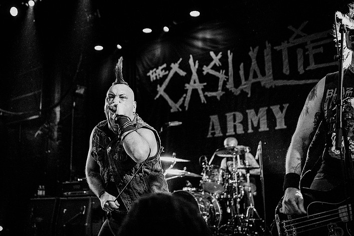 2023-11-26 - The Casualties från Pustervik, Göteborg