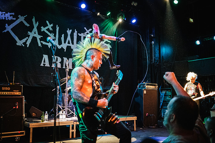 2023-11-26 - The Casualties från Pustervik, Göteborg
