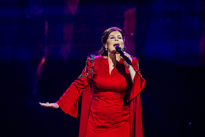 2023-12-16 - Carola från Scandinavium, Göteborg