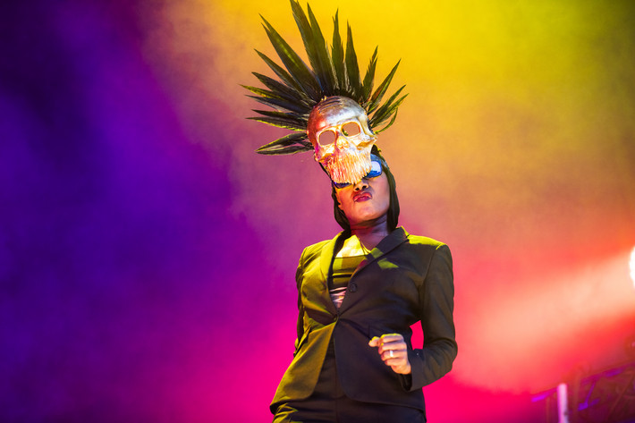 2024-06-16 - Grace Jones från Rosendal Garden Party, Stockholm
