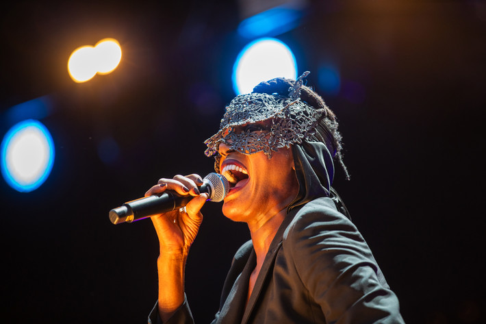 2024-06-16 - Grace Jones från Rosendal Garden Party, Stockholm