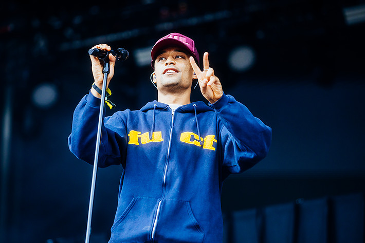 2024-08-08 - Loyle Carner från Way Out West, Göteborg