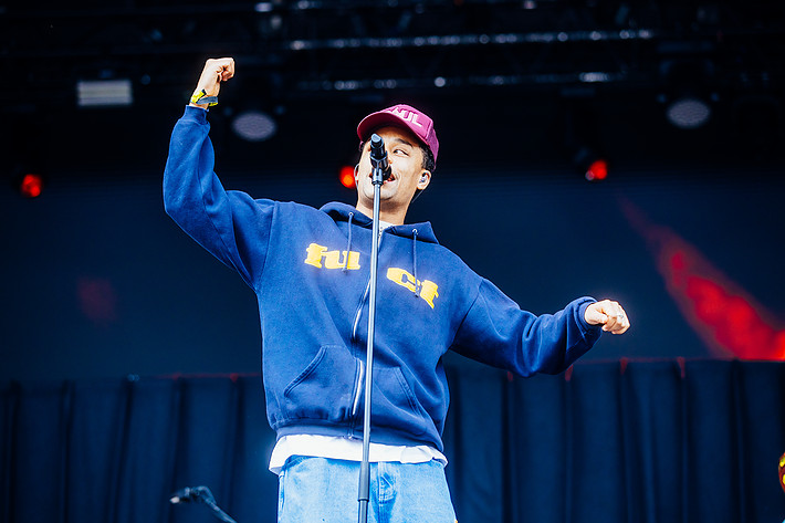2024-08-08 - Loyle Carner från Way Out West, Göteborg