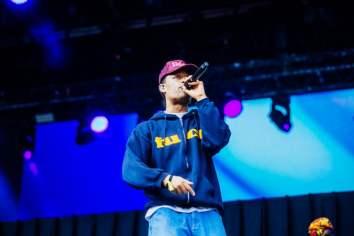 2024-08-08 - Loyle Carner från Way Out West, Göteborg