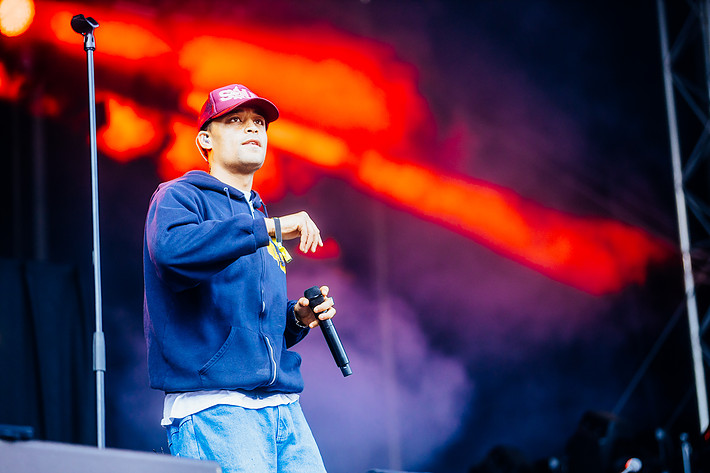 2024-08-08 - Loyle Carner från Way Out West, Göteborg