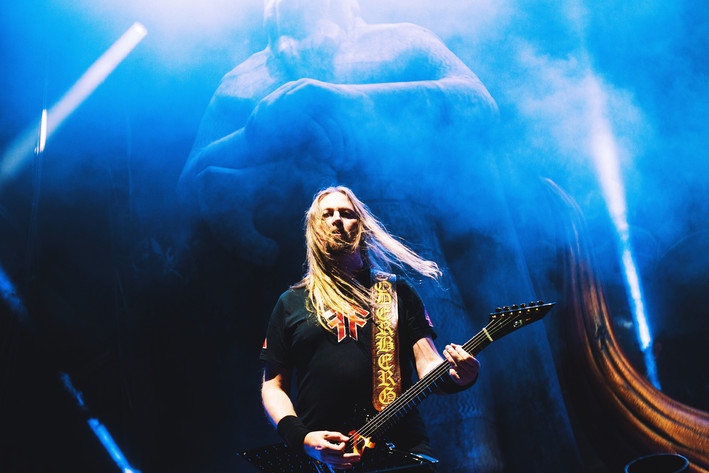 2024-08-28 - Amon Amarth från Rådhustorget, Umeå