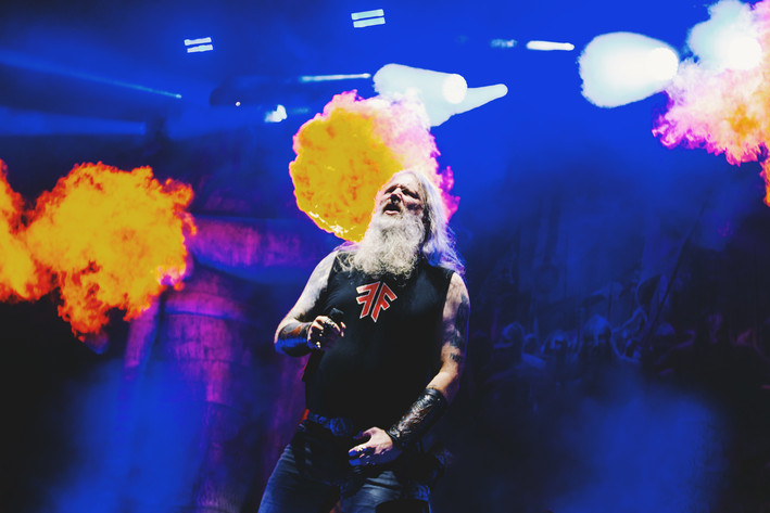 2024-08-28 - Amon Amarth från Rådhustorget, Umeå