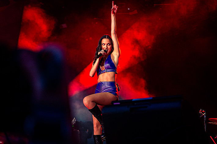 2025-07-04 - Olivia Rodrigo från Roskildefestivalen, Roskilde