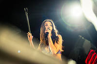 2025-07-04 - Olivia Rodrigo från Roskildefestivalen, Roskilde