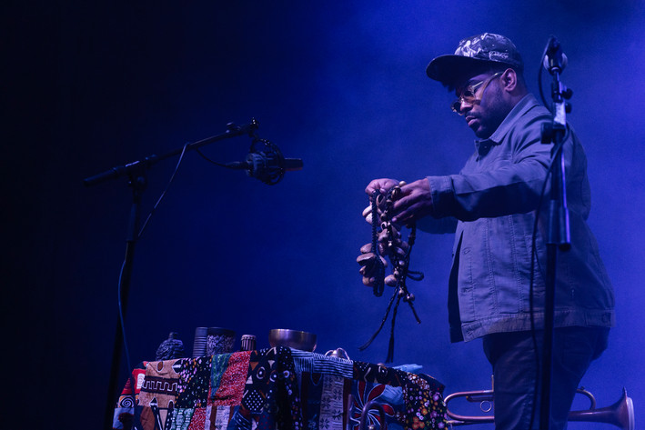2025-10-18 - Kahil El'Zabar från Kulturhuset, Stockholm